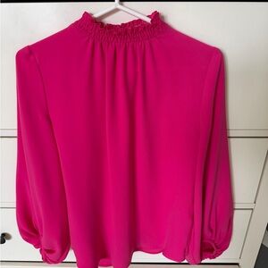 Trina Turk Vibrant Pink Blouse
